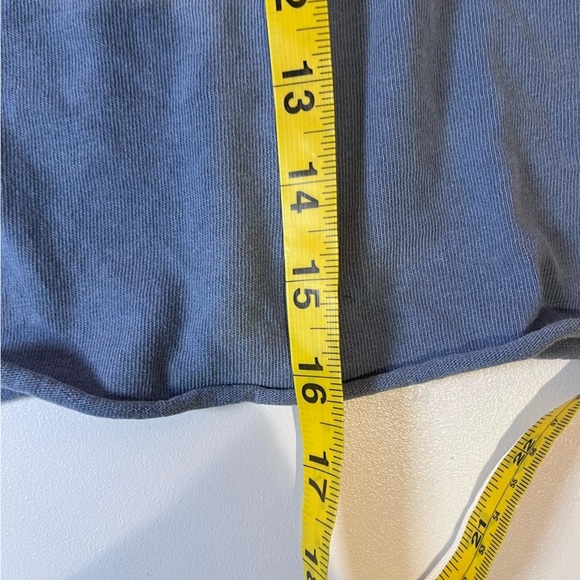 brandy melville blue hawaii top vintage beachy y2k coconutgirl tropical vacation - Picture 7 of 7